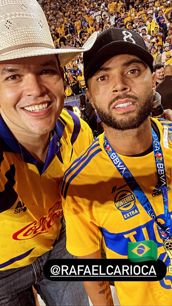 Gracias por todo 🇧🇷 Carioca solo los que vivimos tu carrera de principio a fin con tigres sabes lo grande que eres GRACIAS CRACK 👏🏼👏🏼👏🏼🔥🔥