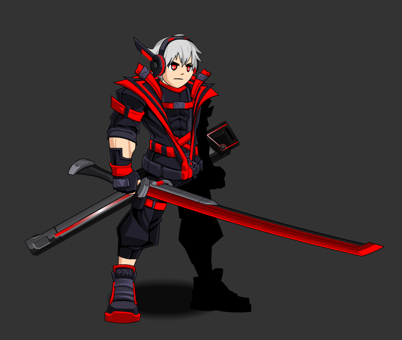 Datenshi6699's tweet photo. After done giving NeOni CyberSuit a tribute
Now it's time for "NeOni Tech Wear"
I hope I give them enough justice 🙏

I really like the katana and sheathed cape combo
Welp especially when the NeOni set itself doesn't come with a single cape xD

#LuciferSet https://t.co/1pICbj711T