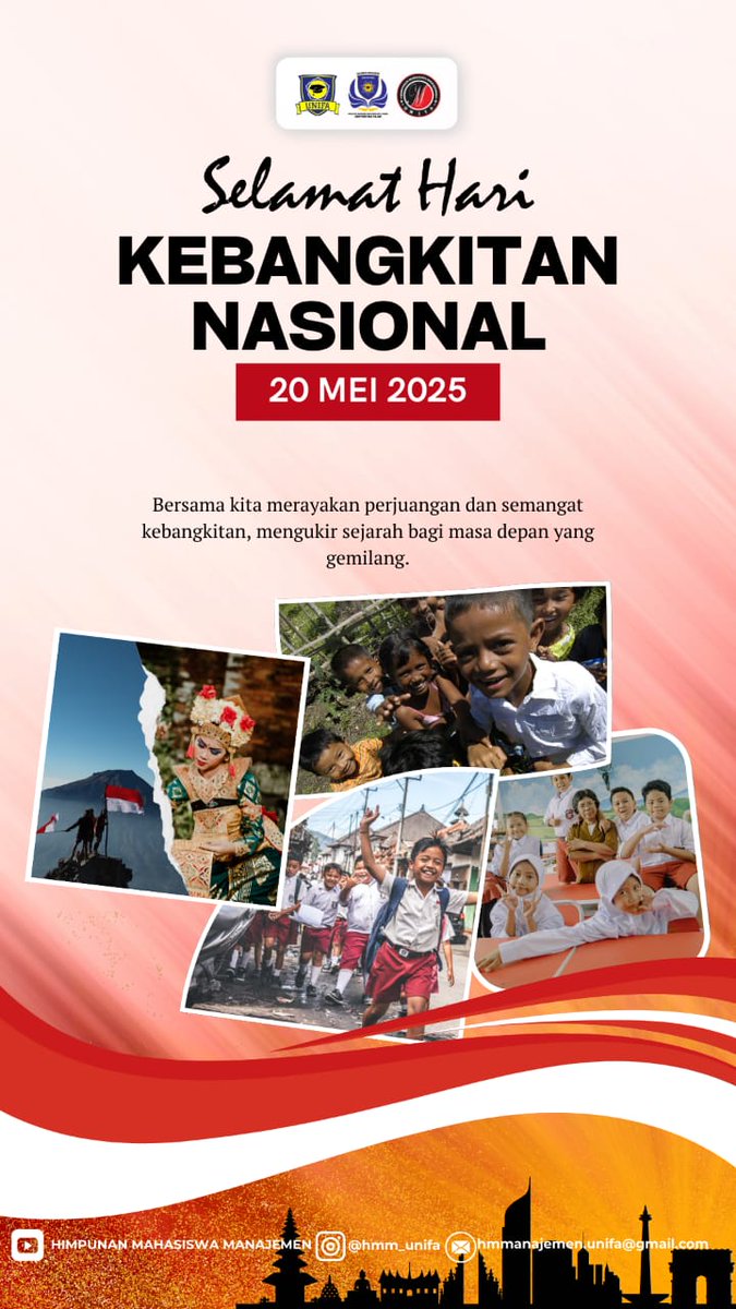 *Selamat Hari Kebangkitan Nasional.*

"Mari kita bangkit bersama!
Saatnya menyalakan semangat persatuan, pendidikan, dan perjuangan demi Indonesia yang lebih maju. Jangan hanya mengenang sejarah tapi jadilah bagian dari kebangkitan itu sendiri🇮🇩."

*#AKSIOMA*
*#KUASAI*