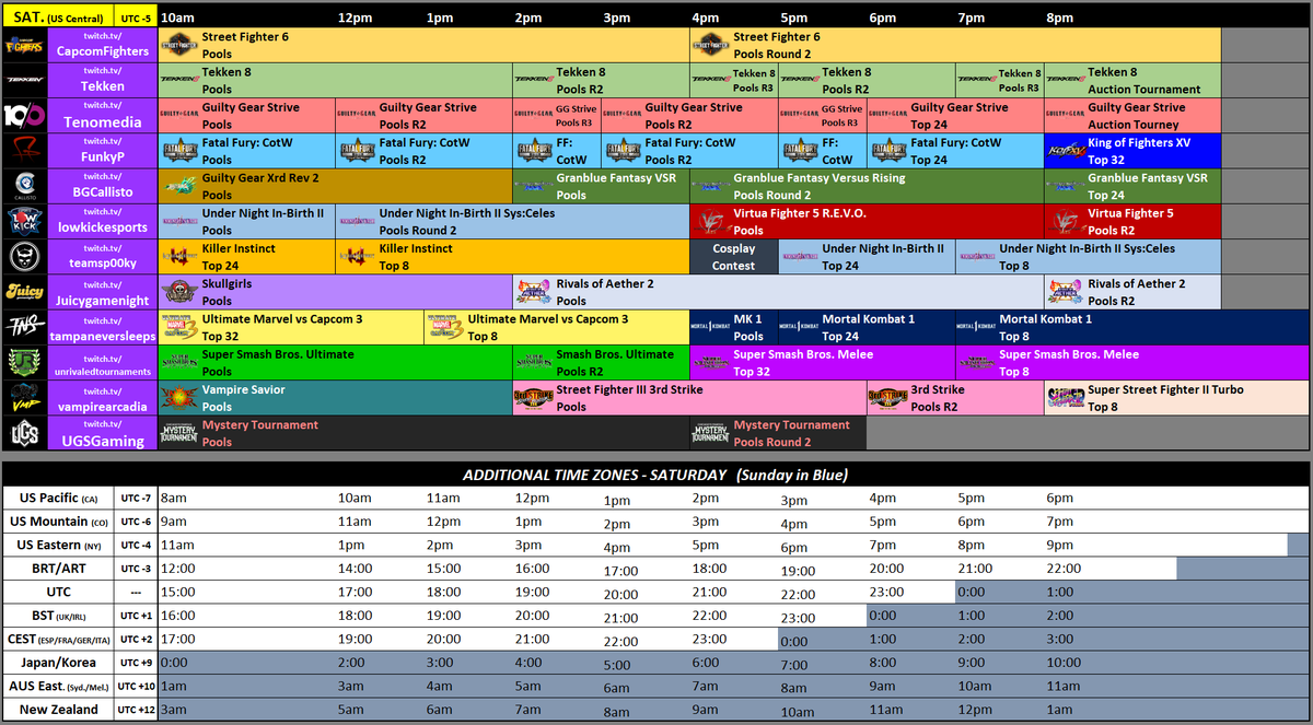 _AmedeoAvogadro's tweet image. Stream schedule for Combo Breaker 2025 #COMBOBREAKER 

Brackets: start.gg/tournament/com…

info: @COMBOBREAKER  &amp;amp; combobreaker.org

Special thanks to @acekingoffsuit
