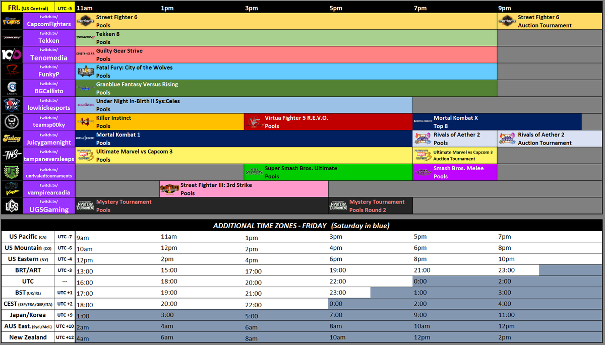 _AmedeoAvogadro's tweet image. Stream schedule for Combo Breaker 2025 #COMBOBREAKER 

Brackets: start.gg/tournament/com…

info: @COMBOBREAKER  &amp;amp; combobreaker.org

Special thanks to @acekingoffsuit