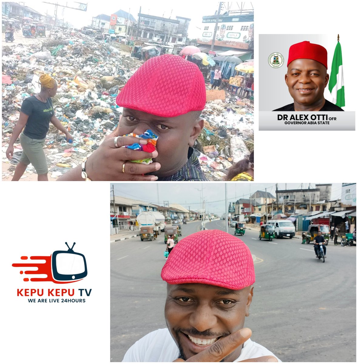 See the tremendous change that has happened to Aba in just two years of Alex Otti's being governor.