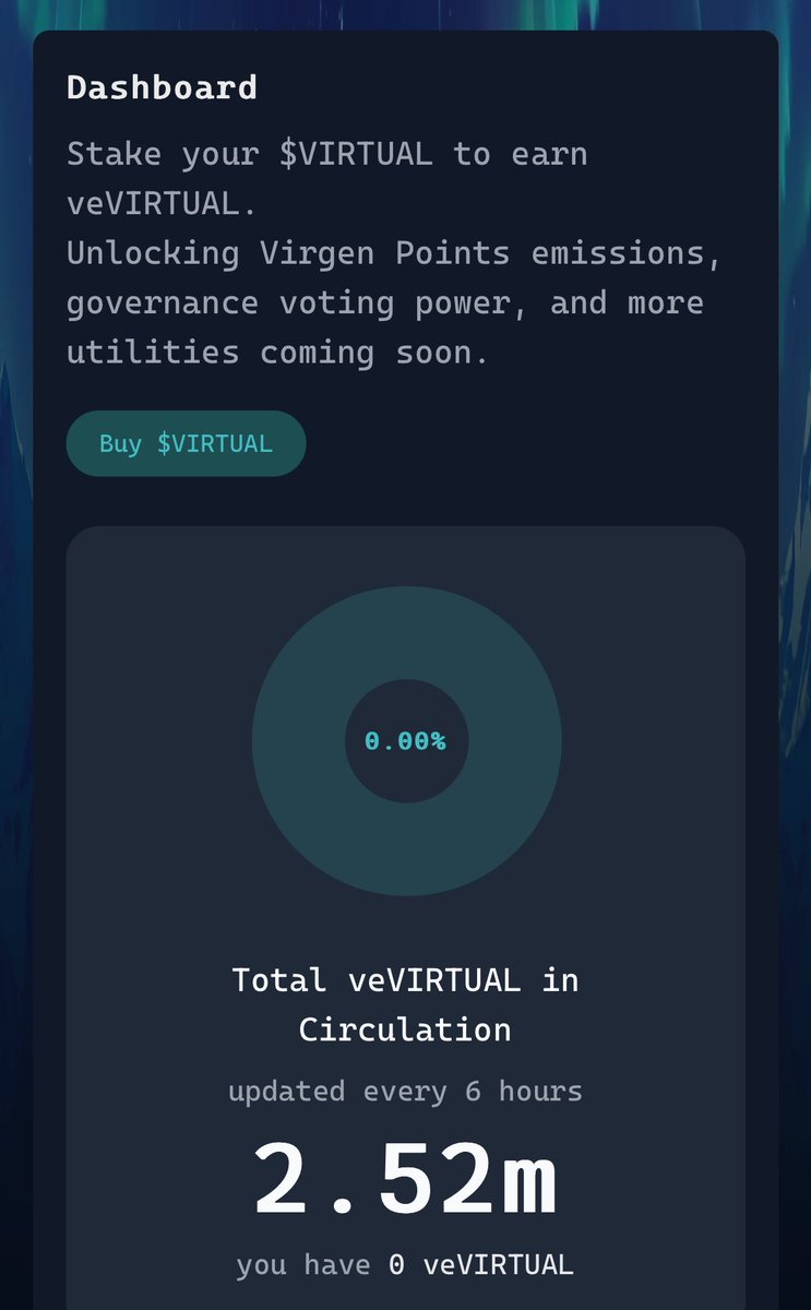 bayonnettt's tweet photo. Most people are sleeping on what @virtuals_io is actually building.

A protocol where you can literally get AI token presale allocations just by yapping on X or staking their token. Here’s how it works:

A thread🧵 https://t.co/4vp6mTLeKd