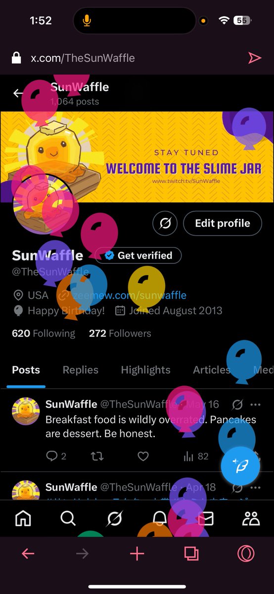 This slime has made it another year around the sun!