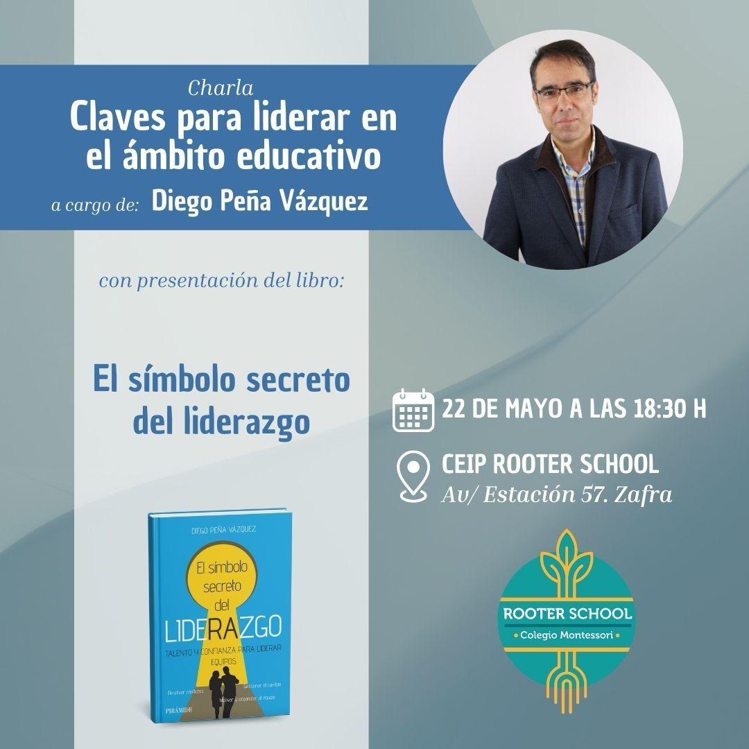 Hola, el jueves tendremos una charla en el colegio
Rotter School sobre liderazgo en el ámbito educativo. Aprovecharé para presentar el "El Símbolo Secreto del Liderazgo". Será una jornada fantástica a la que estáis invitados. #liderazgo <a href="/PIR_Economia/">Ediciones Pirámide</a> <a href="/PIR_PsicoyEdu/">Ediciones Pirámide</a>