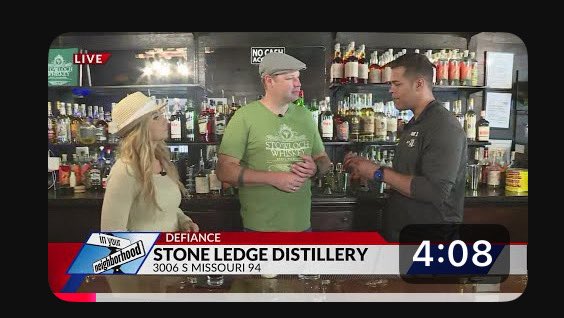 Much thanks to <a href="/FOX2now/">FOX2now</a> for spending the morning with us at <a href="/stone_ledge/">Stone Ledge Spirits Company</a> in Defiance #Missouri.  youtu.be/sYVqLNuO-oc?si…