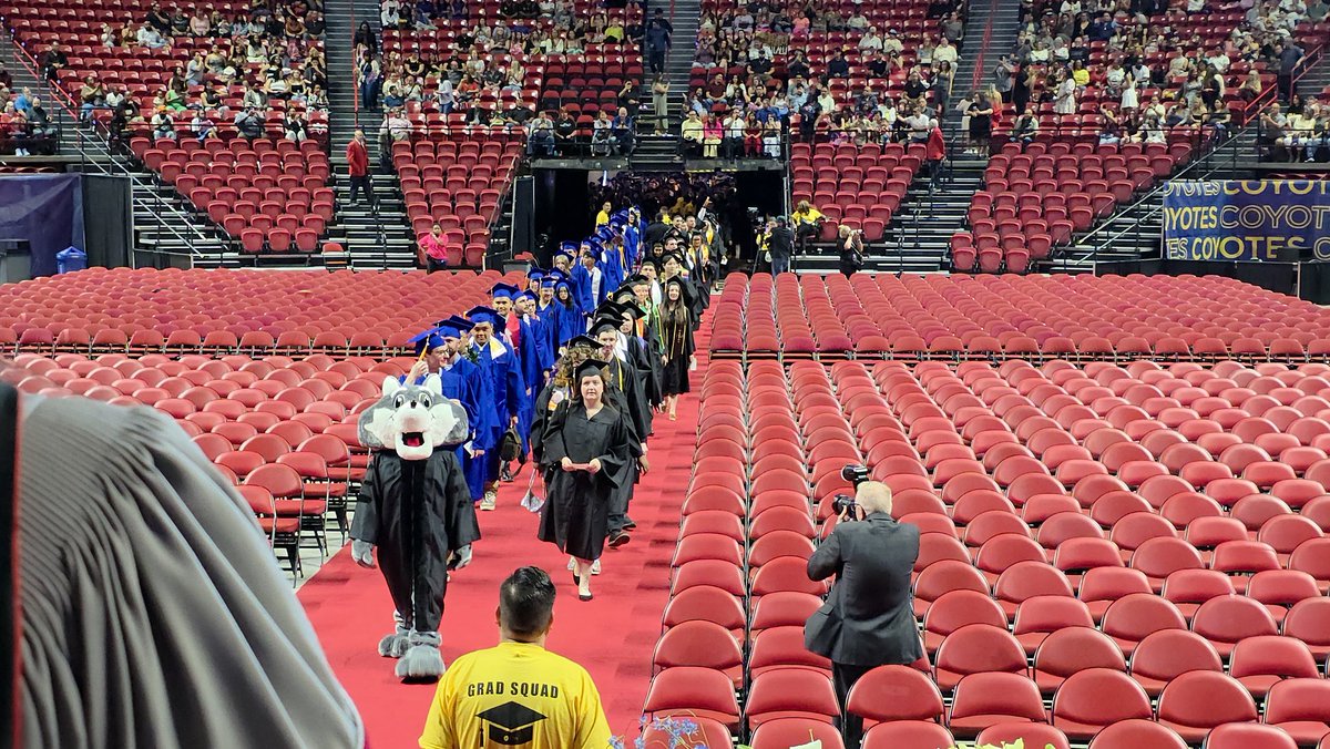 It's a GREAT day to be a <a href="/CSNCoyote/">CSN</a>. Today, we celebrated the over 4,000 graduates over the course of two inspiring commencement ceremonies. Thank you to the faculty, staff &amp; families who helped to support our amazing graduates get to this moment! #CSNPROUD #CSNGRAD