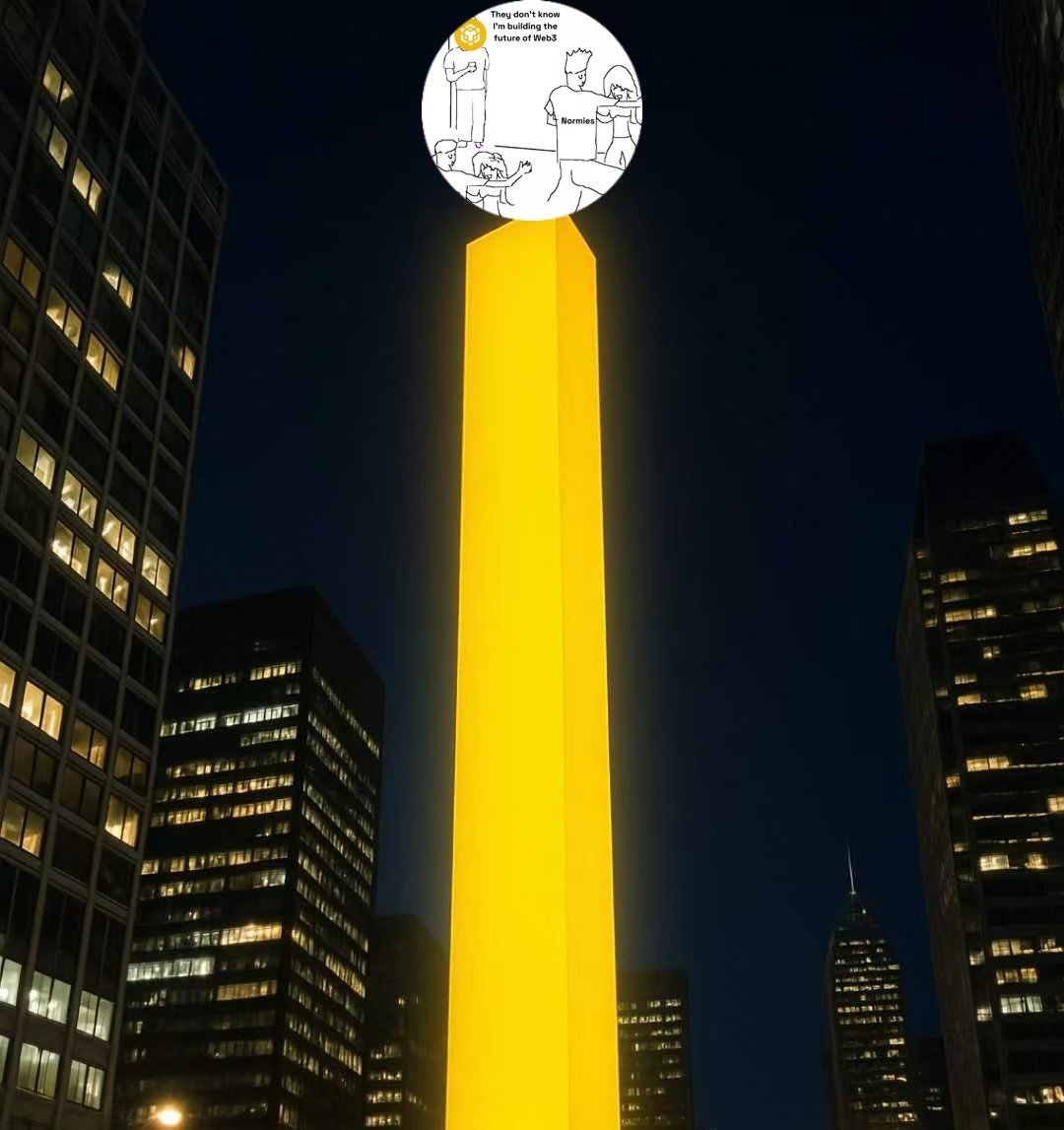 #NORMIES If you want to be successful, you can only have a chance to succeed if you have a clear goal and keep going in that direction
#BNBChain #Dogecoin #memecoins 
<a href="/cz_binance/">CZ 🔶 BNB</a> <a href="/BNBCHAIN/">BNB Chain</a>