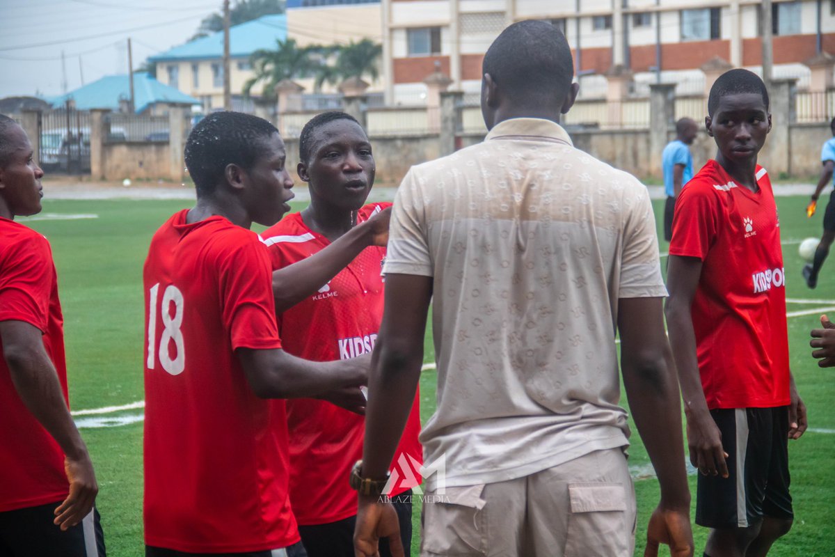 Fc_Ablaze's tweet photo. Against Valiant FC in our last game of the season in the @theNNLO we fielded the youngest squad ever in the history of the league. Building the future 

@adeniyi_play9ja  @genakhena @LekanOmoboye @Okukubabaoru
 @omaakatugba  @shollsman @ELEGBETE1 @9ja_footballers @falakolufemi https://t.co/c7ReQwTayi