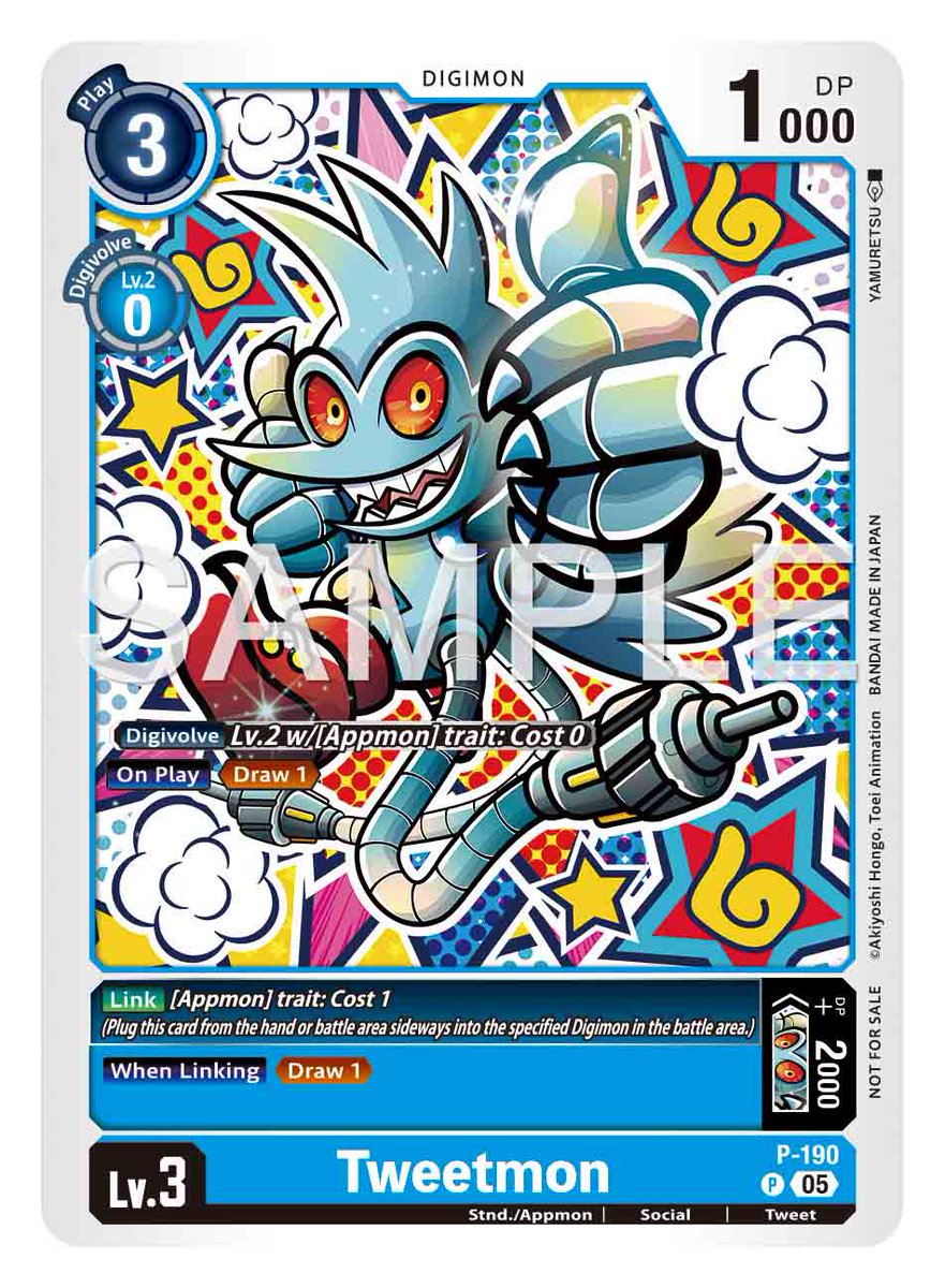 Card Reveals] Hello Digimon Tamers! Today's cards are [P-190