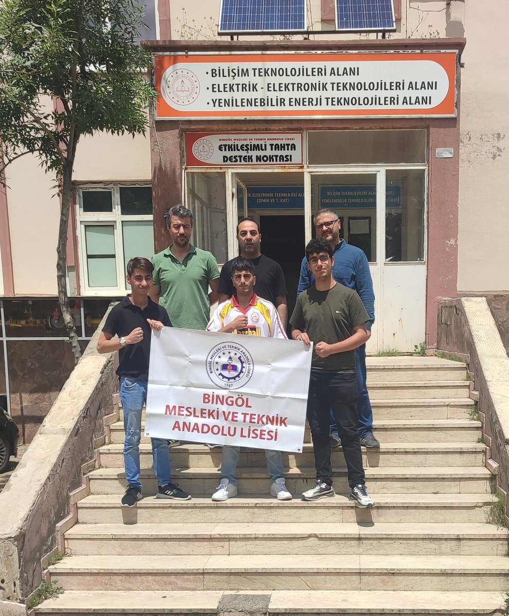 Bingöl Mesleki ve Teknik Anadolu Lisesi (@bingolmtal) on Twitter photo 4 yıldır katıldığımız Uluslararası #Robot Yarışmasınin Kayseri'de düzenlenecek 17. sine bu sene 18 robot ile katılım sağlıyoruz. Daha önce 1.lik aldığımız ve hep ilk 10 da olduğumuz yarışma için ekibimize başarılar dileriz.
<a href="/ahusta07/">Dr. Ahmet Hamdi USTA</a>
<a href="/bingolmem/">Bingöl MEM</a>
<a href="/MustafaOzel66/">Mustafa Özel</a>
<a href="/Kadir_Cintay12/">Kadir Çintay</a> 4 yıldır katıldığımız Uluslararası #Robot Yarışmasınin Kayseri'de düzenlenecek 17. sine bu sene 18 robot ile katılım sağlıyoruz. Daha önce 1.lik aldığımız ve hep ilk 10 da olduğumuz yarışma için ekibimize başarılar dileriz.
<a href="/ahusta07/">Dr. Ahmet Hamdi USTA</a>
<a href="/bingolmem/">Bingöl MEM</a>
<a href="/MustafaOzel66/">Mustafa Özel</a>
<a href="/Kadir_Cintay12/">Kadir Çintay</a>