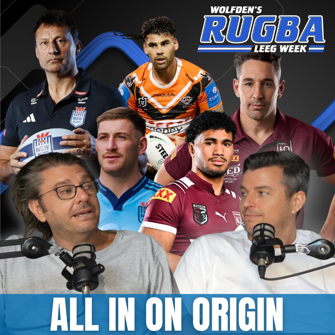 The greatest contest in Aussie sport is here: Origin. And to mark it, we’re launching a six-week NRL pop-up show, dropping every week through the series. Episode one lands tomorrow arvo on YouTube. 💪