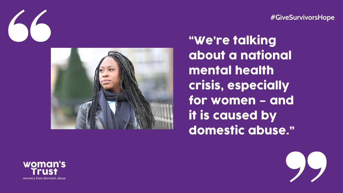 Staying Put (@stayingputuk) on Twitter photo Last week we and 90 organisations and campaigns signed <a href="/womanstrust/">Woman's Trust</a> letter calling on the government to fund long-term mental healthcare for survivors of domestic abuse.
An investment of just Ā£28m/year would give survivors specialist and long-term provision counselling š§µā¬ļø Last week we and 90 organisations and campaigns signed <a href="/womanstrust/">Woman's Trust</a> letter calling on the government to fund long-term mental healthcare for survivors of domestic abuse.
An investment of just Ā£28m/year would give survivors specialist and long-term provision counselling š§µā¬ļø