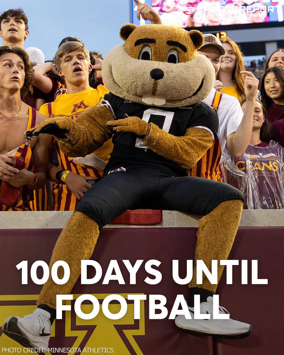 Only 💯 Days until Minnesota Football!!!