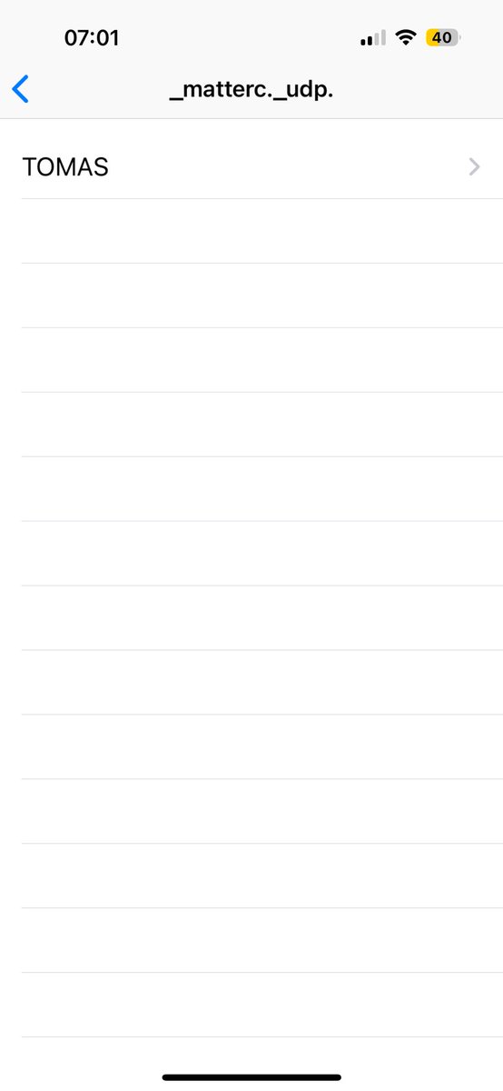 My C# mDNS code is coming along! I have a result now appearing from PC in the iOS Discovery app!