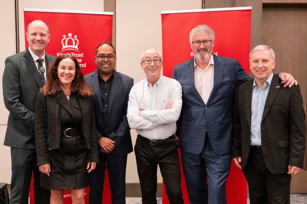 British Council New Zealand and the Pacific recently presented a special event featuring British comedian, actor, author, playwright, lyricist and director Ben Elton, in conversation with New Zealand radio host and comedian Jeremy Corbett. 
Held in partnership with The King’s