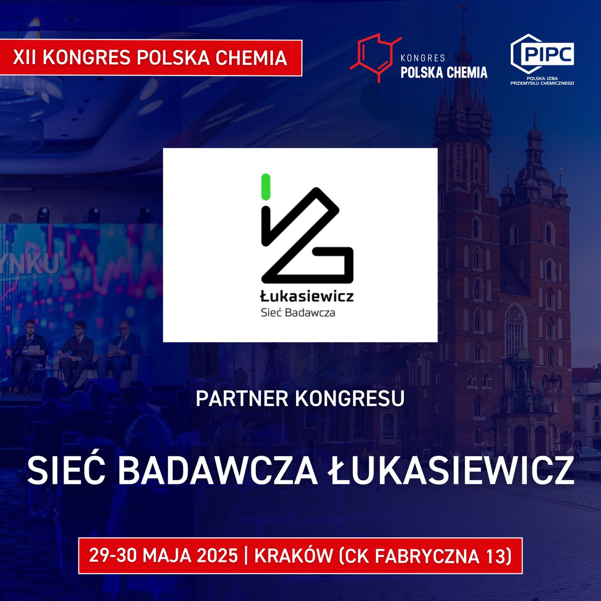 🤝 Sieć Badawcza Łukasiewicz Partnerem XII Kongresu Polska Chemia!

👉 Przejdź na stronę wydarzenia: kongrespolskachemia.pl

🎯 Poznaj agendę: kongrespolskachemia.pl/agenda/

🎟️ Nie czekaj i zarejestruj się już teraz!
rejestracja.kongrespolskachemia.pl/rejestracja