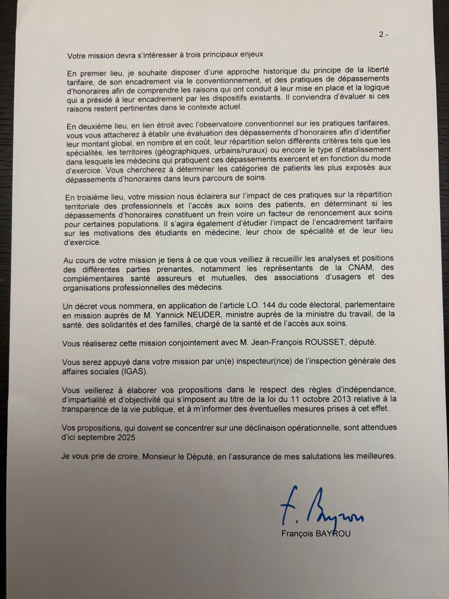 YannickMonnet3's tweet image. Je viens de me voir confier une mission sur les dépassements d’honoraires.
Cette mission devra aboutir à des propositions concrètes dans le cadre du financement de la sécurité sociale et de la lutte contre les déserts médicaux.
Une attente forte de nos concitoyens.
