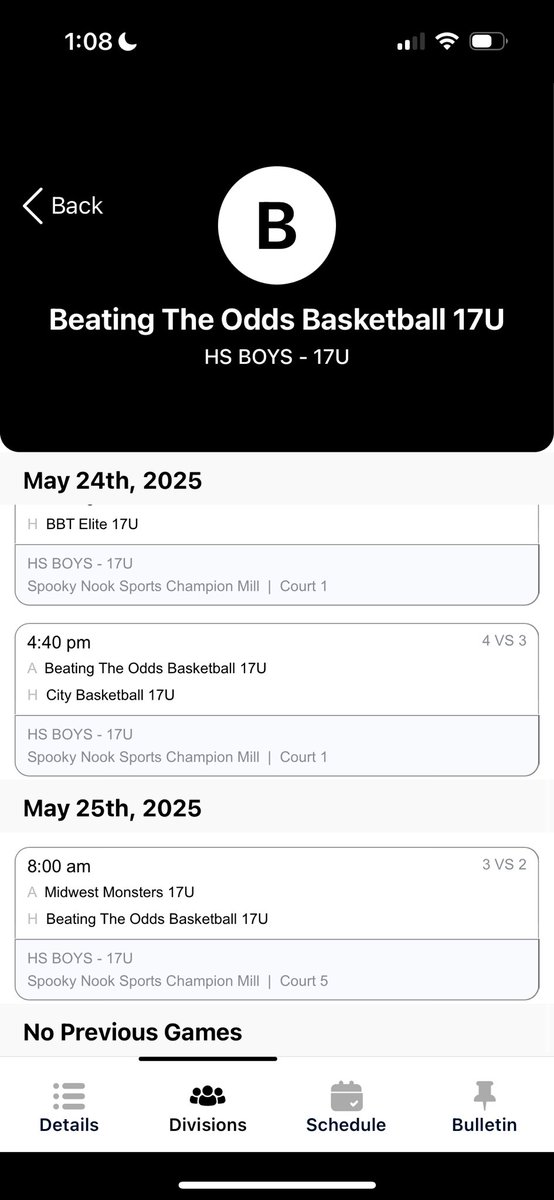 Schedule for this weekend at Puma Session 9 in Cincinnati, Ohio at Spooky Nook!