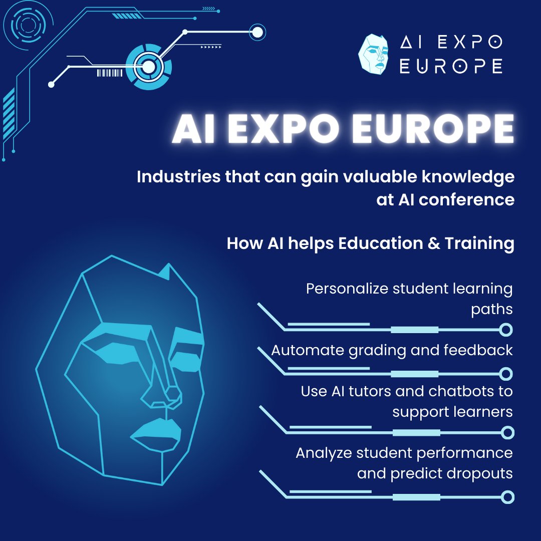 aiexpoeurope's tweet image. 🎓 Teachers and trainers, AI isn’t replacing you—it’s here to help. From personalized learning to auto-grading, it’s education reimagined. Would you use AI in your classroom? #AIForEducation #AIExpoEurope #NotJustForTechies