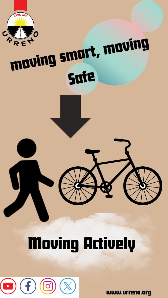 ‼️When was the last time you took a walk 🚶‍♂️? Walking and cycling should not be viewed as a "necessary evil" or a mark of poverty in today's urban setting. Instead, they should be viewed as smart, sustainable, and inclusive modes of transportation that promote green cities and