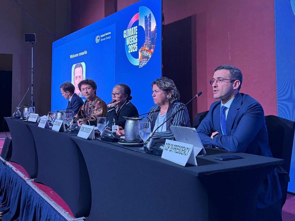 The COP29 Presidency team participated in the 5th Global Dialogue under the Sharm el-Sheikh Mitigation Ambition and Implementation Work Programme, focusing on enabling mitigation solutions in the forest sector, drawing on national and regional experience. In opening remarks, a