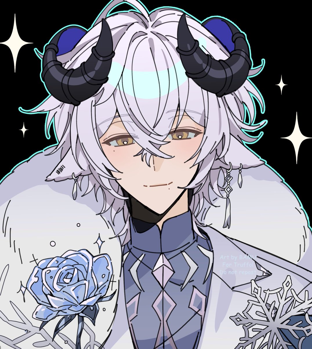 Truffol's tweet photo. 🐏🤲🏻🌹❄️
ดอกกุหลาบอันนี้ให้บาแบ๊ะนะครับผม

Art by @/BaMu0504 
#BaabelArt https://t.co/Qlm0qjOP3I