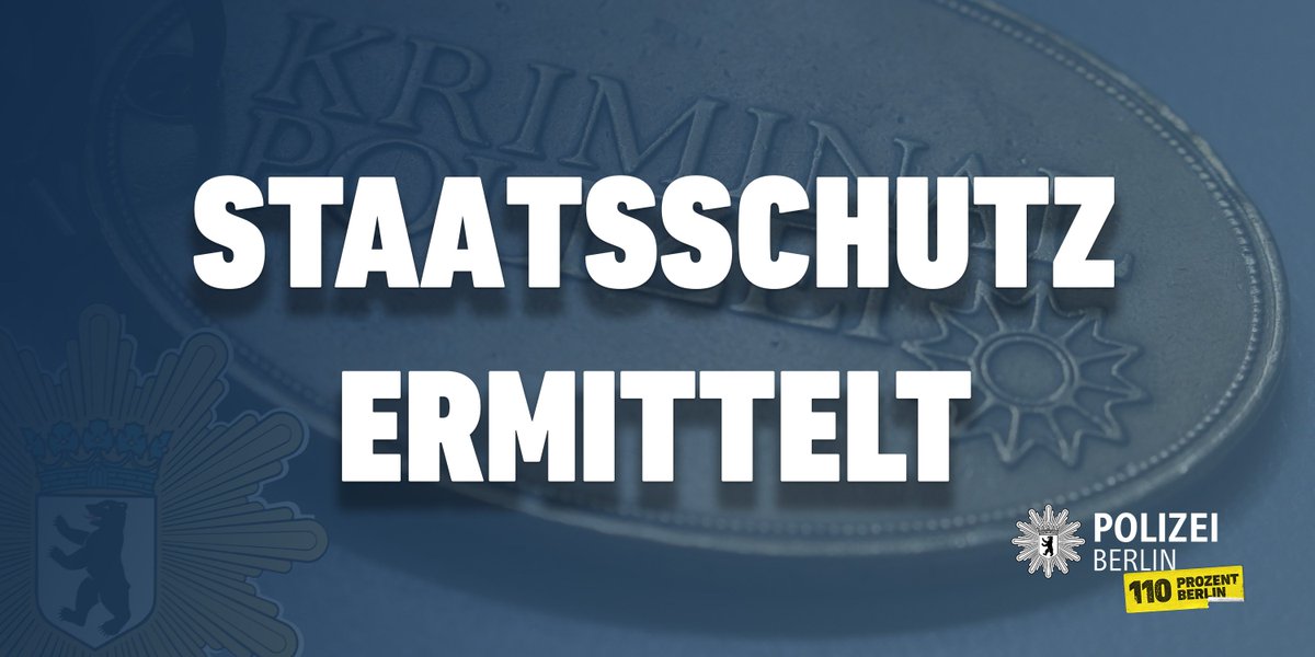 Gestern Abend wurde ein 24-J. in #Wedding auf offener Straße angegriffen. Laut eigenen Angaben fragten ihn fünf Unbekannte nach seiner Religionszugehörigkeit. Nachdem er sagte, er sei christlich getauft, schlugen sie mehrfach auf seinen Kopf ein. Der Mann erlitt