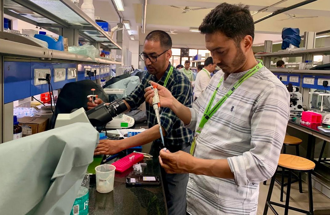 IISER Mohali (@iisermohali) on Twitter photo Our Department of Biological Sciences is organizing a Hands on Learning Workshop on Basic Biology Laboratory for undergraduate teachers during May 19-24, 2025. Their first day was full of excitement and learning. <a href="/DBS_IISERM/">Dept. of Biological Sciences (DBS), IISER Mohali</a> Our Department of Biological Sciences is organizing a Hands on Learning Workshop on Basic Biology Laboratory for undergraduate teachers during May 19-24, 2025. Their first day was full of excitement and learning. <a href="/DBS_IISERM/">Dept. of Biological Sciences (DBS), IISER Mohali</a>