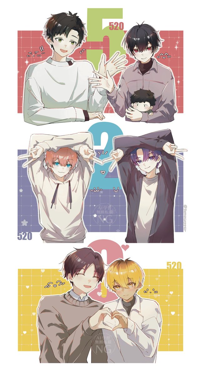 kumocopper's tweet photo. 520❤️💜💛
#合コンに行ったら女がいなかった話 https://t.co/bOAwTpvNTe