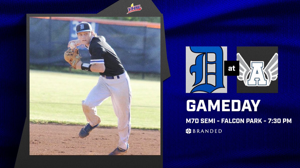 ⚾️ Blue Devil Baseball ⚾️

🎟️  Mountain 7 District Semifinal 
🆚  #1 Abingdon
🕒  7:30 PM
📍  Abingdon, VA
🏟️  Falcon Park
📺  NFHS Network
💼  Branded