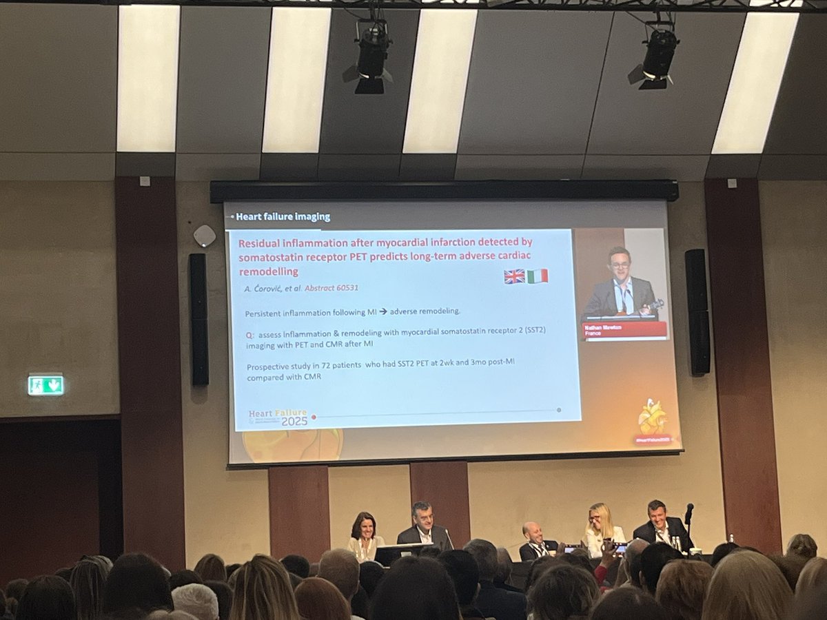 Fantastic to have our research featured in the #HeartFailure2025 Highlights Session!