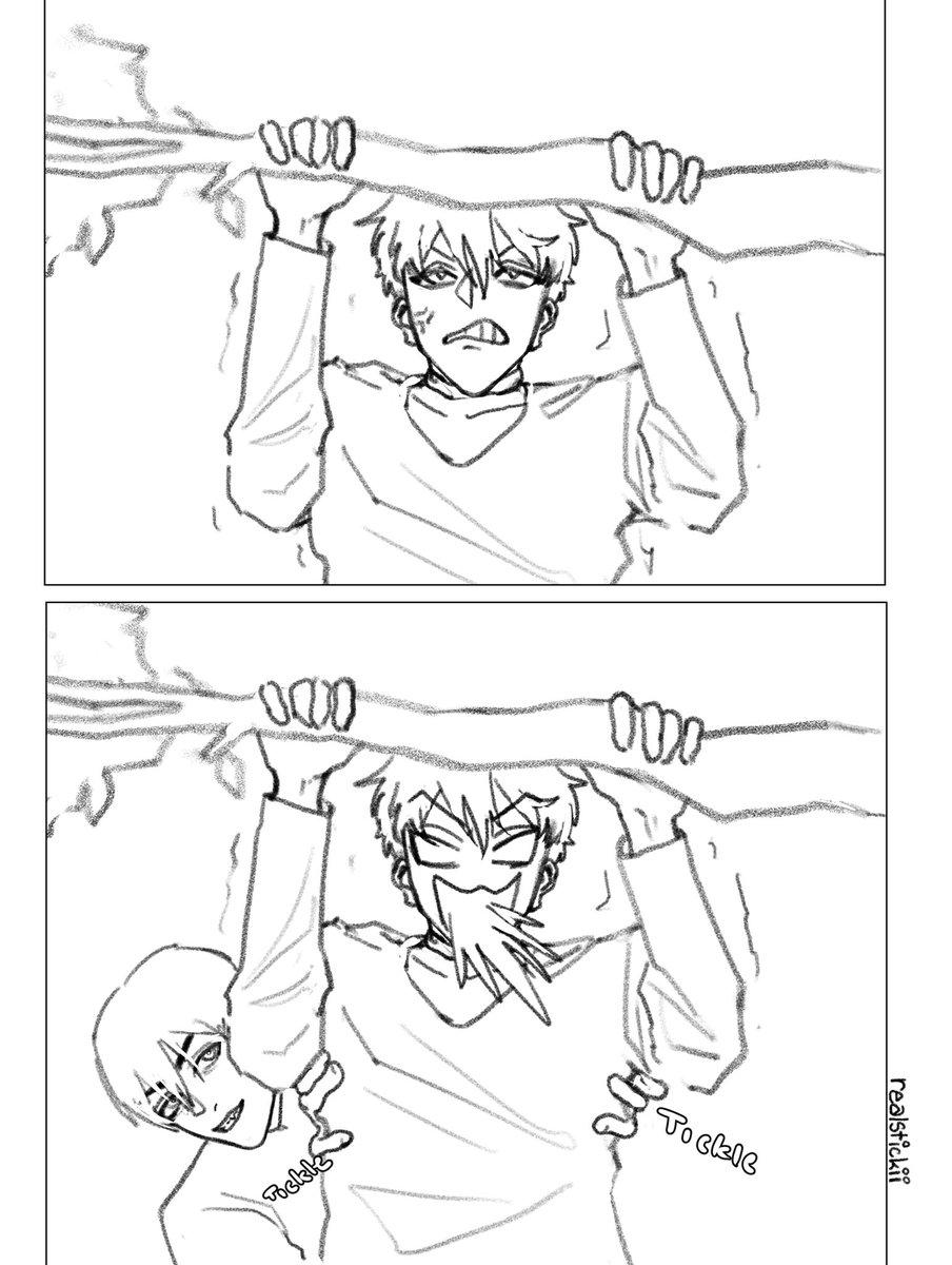 realstickii's tweet image. never trust a man #alnst #rkgk