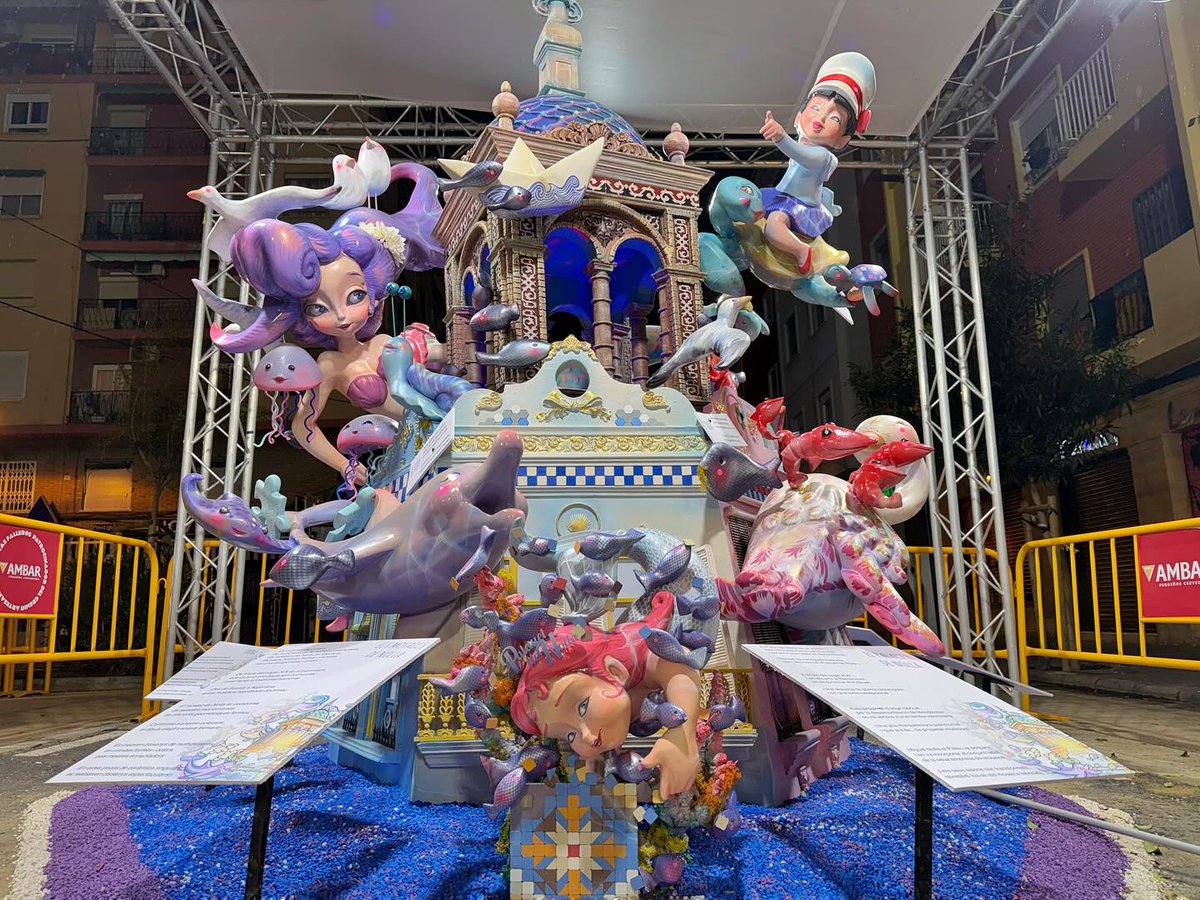 🔥Just Vilar-Mercat del Cabanyal #FitxaFalles  l'👨🏻‍🎨Xavier Herrero per a fer la falla gran i renova a l'👨🏻‍🎨Vicente Dominguez per a fer l'infantil #Falles2026 #Canyamelar #Falles #法雅节 #Фальяс #València #Art  #Kunst #アート #예술 #कला Carallibre comissió, art infantil i pròpies.