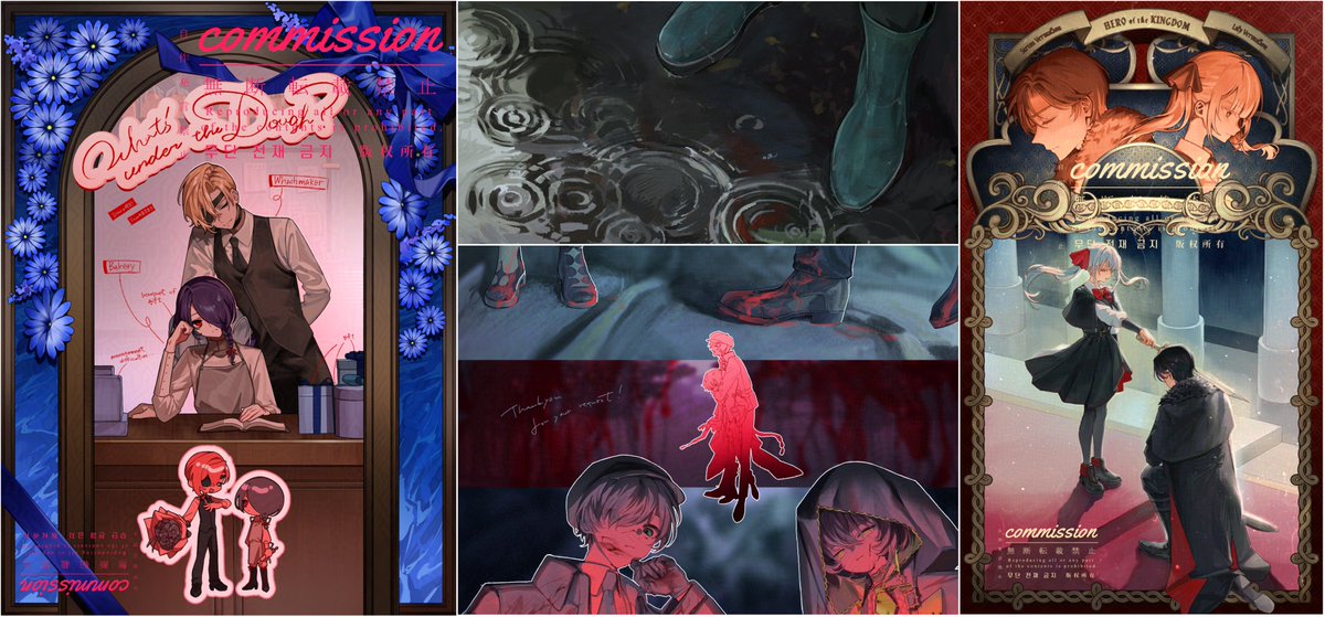 暗めの絵が得意です！

今描きたいもの
・複数枚で構成された絵
・枠つきの絵
・自作シ関連（何パン、あおまし、メディル、よんぶろ、あんめき）

ご縁があれば～～
skeb.jp/@tottamatrpg
#Skeb #Commission #Skeb募集中