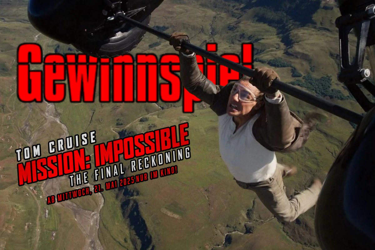 #GEWINNSPIEL
Wir haben tolle Fanpakete zum Kinostart von "Mission: Impossible – The Final Reckoning"! Macht mit und gewinnt!
Kinostart: 21.05.2025
Mitmachen:
radiobremerhaven.de #MissionImpossibleTheFinalReckoning #nurimkino  #mitunsgewinntbremerhaven #kino #wirmachengewinner