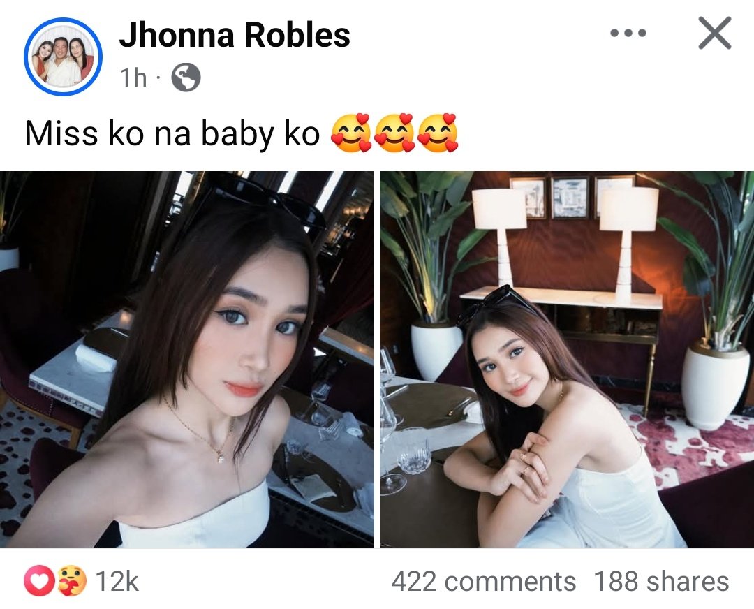 aimaaris's tweet photo. Ang cute ni Tita Jhonna huhu miss niya na raw baby niya 😭 https://t.co/vqz5OvBj57