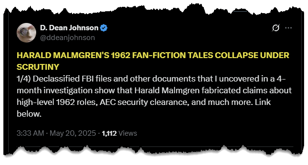 John Greenewald, Jr. tweet media