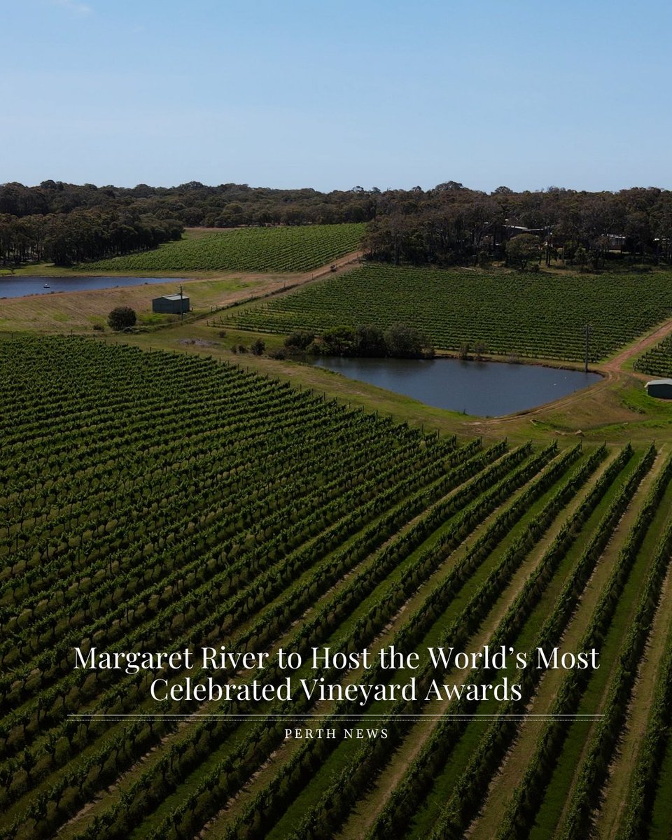 This November, Margaret River will host the World’s 50 Best Vineyards awards — and with the Pair’d festival to follow, it’s shaping up to be a world-class week. soperth.com.au/perthnews/marg…