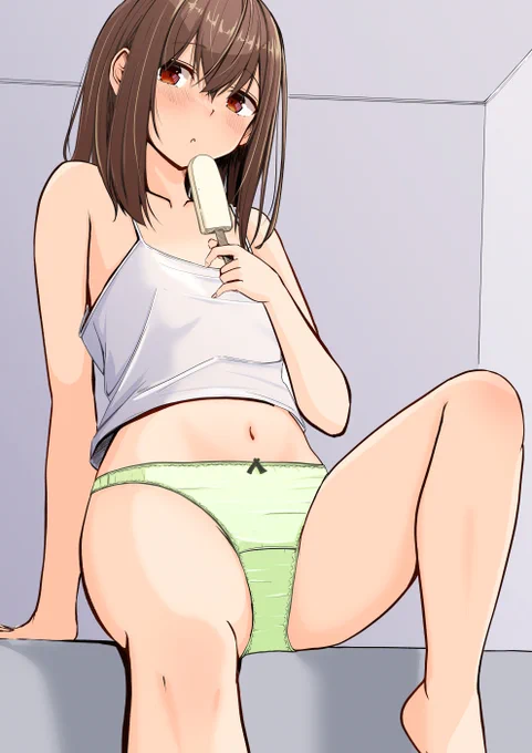 暑い日はアイス! 