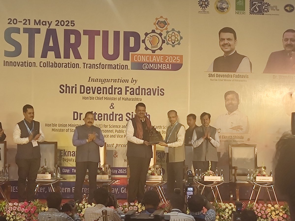 CSIR-National Chemical Laboratory (@csir_ncl) on Twitter photo Inauguration of the CSIR START-UP CONCLAVE Mumbai 2025 at Mumbai
<a href="/CSIR_IND/">CSIR, India</a> <a href="/AshishLele3467/">Ashish Lele</a> #CSIR #Startups #enterpreneurship Inauguration of the CSIR START-UP CONCLAVE Mumbai 2025 at Mumbai
<a href="/CSIR_IND/">CSIR, India</a> <a href="/AshishLele3467/">Ashish Lele</a> #CSIR #Startups #enterpreneurship