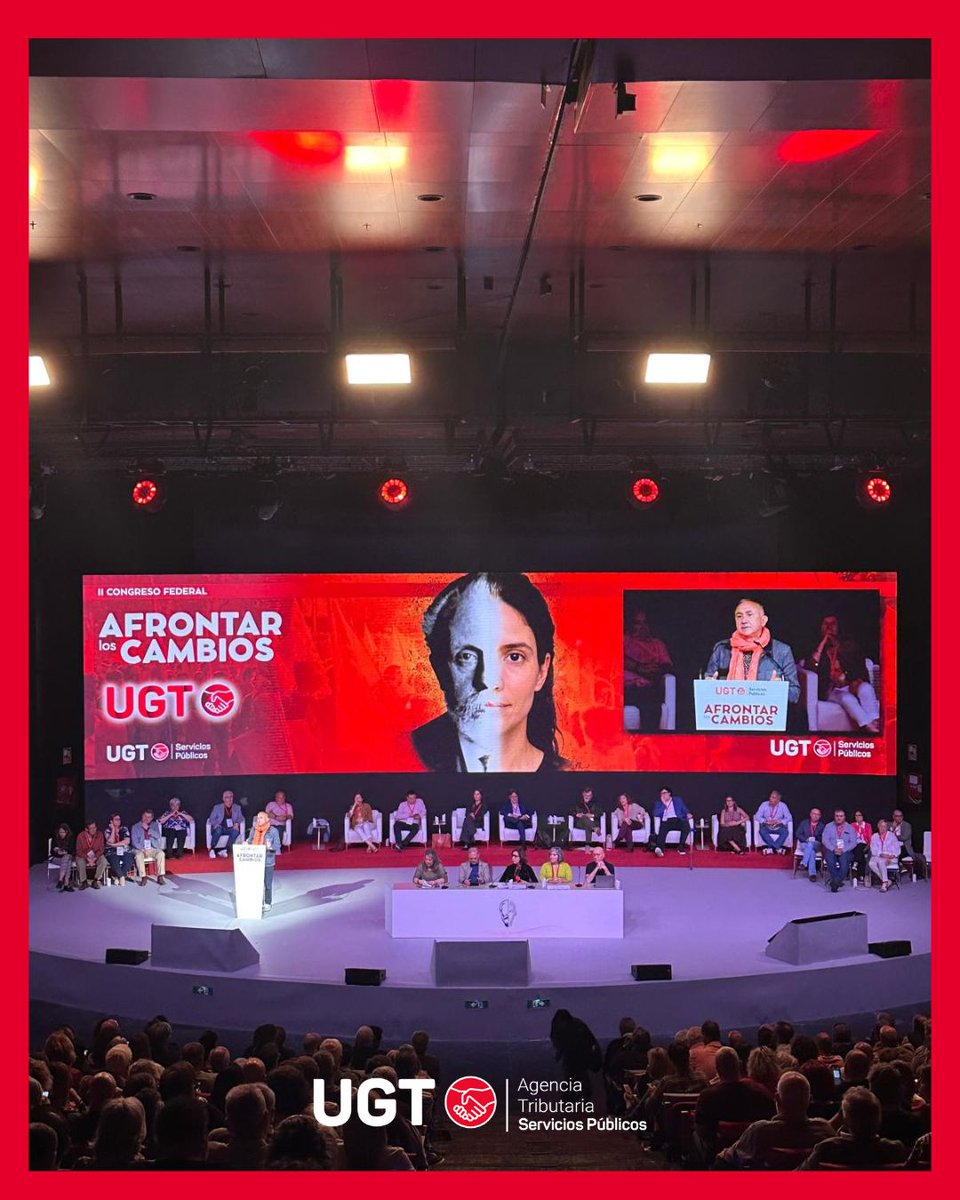 ugtaeat's tweet image. Intervención de nuestro Secretario General @SG_UGT en el II Congreso Federal
#Afrontarloscambios
👉🏻 Sigue en directo nuestro #CongresoUGTSP - youtube.com/live/1bZffzrfw…
