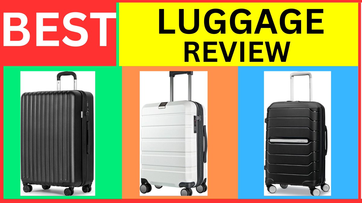 "Top 5 Best Luggage For Every Type Of Traveler In 2025"
watch you tube review video: youtube.com/watch?v=G8lKg_…
#best luggage USA # amazon finds USA# Affiliate marketing USA