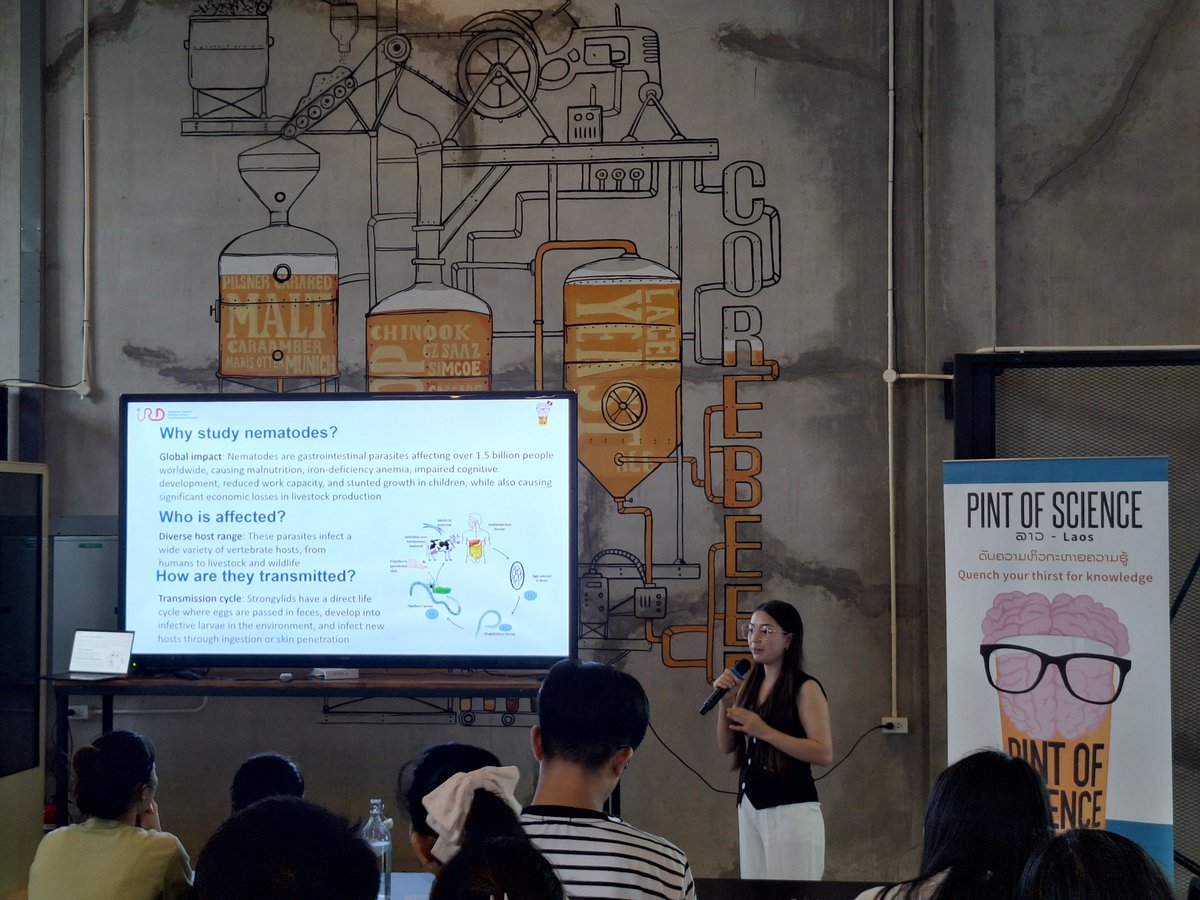 Pint of Science LA (@pintofsciencela) on Twitter photo Our first talk tonight #pint25 #vientiane is Phengsavanh Xaiyavong giving us the lowdown on sharing parasites with elephants, cattle and humans, from <a href="/ird_fr/">IRD.fr</a> <a href="/pintsworld/">Pint of Science World</a> Our first talk tonight #pint25 #vientiane is Phengsavanh Xaiyavong giving us the lowdown on sharing parasites with elephants, cattle and humans, from <a href="/ird_fr/">IRD.fr</a> <a href="/pintsworld/">Pint of Science World</a>