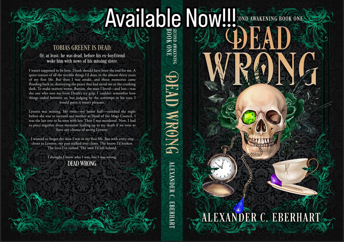 That’s right, the wait is over! DEAD WRONG, the first book in my new Adult MM Urban Fantasy Romance is available now! Available in Kindle, paperback, and wherever books are sold.

#kindleunlimitedromance #mmromancebooks #mmromance #newrelease #urbanfantasy #queer