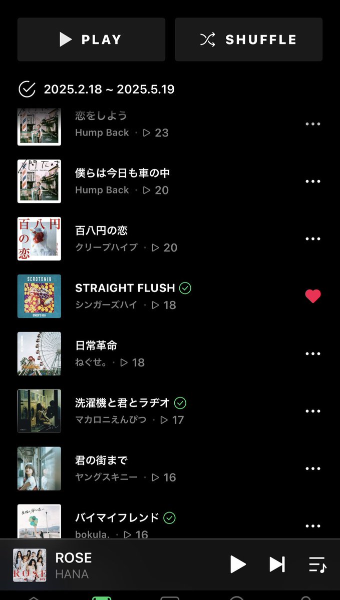SoAroAN's tweet photo. さいきんの曲 https://t.co/prfwLzHClC