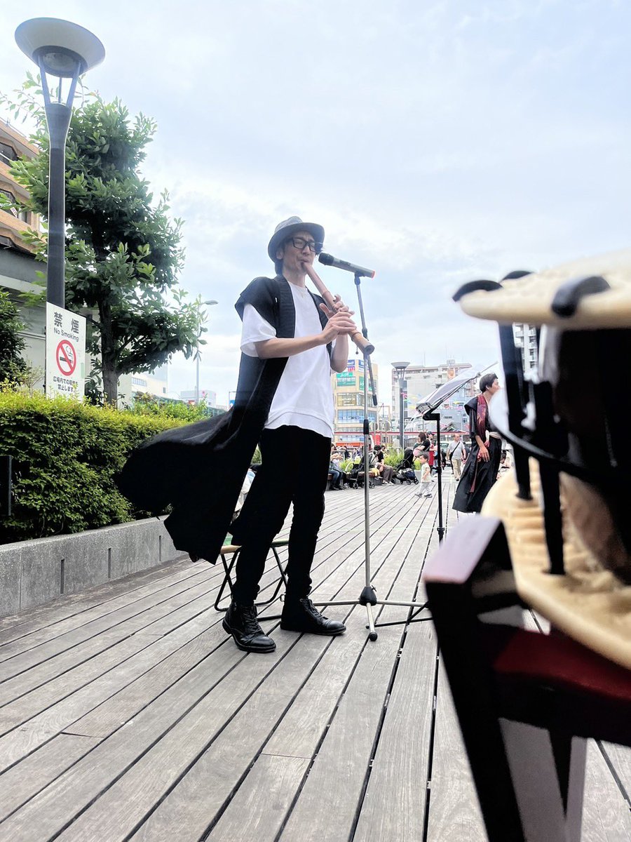 【Thank you!!!】
尺八奏者の白鳥良章さん、改めてありがとうございました🙇‍♀️
#IMONttt