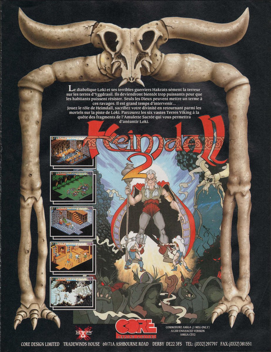 AllmightoFranky's tweet photo. La publicité papier du jour,bonjour!Aujourd'hui des pubs prises dans un mag #Joystick de 1994!#Battleisle2 sur #PC,Du jeu #DonjonsEtDragons,#Heimdall2 et #Bloodnet!! #retro #retrogaming #micro #oldschool #culturepub #80s #90s https://t.co/F5iUVLcZVJ