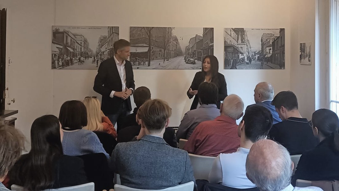 Ce lundi réunion hebdomadaire du Comité Horizons Paris 13 autour de Xavier Fournier, Secrétaire national d’Horizons en charge de l’Europe ! Merci beaucoup à lui pour son intervention à #Paris13 sur les enjeux européens 🇪🇺