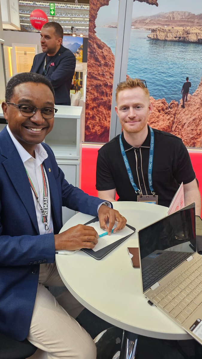 KAHC_Kenya's tweet image. Great start to #IMEX2025! Met buyers interested in Kenya’s meetings product &amp;amp; welcomed Hon. Kareke Mbiuki, Chair of Parliament’s Tourism &amp;amp; Wildlife Committee, to our stand. Kenya is ready for the world! 🌍🇰🇪
#KAHC #MeetInKenya #KenyanHospitality